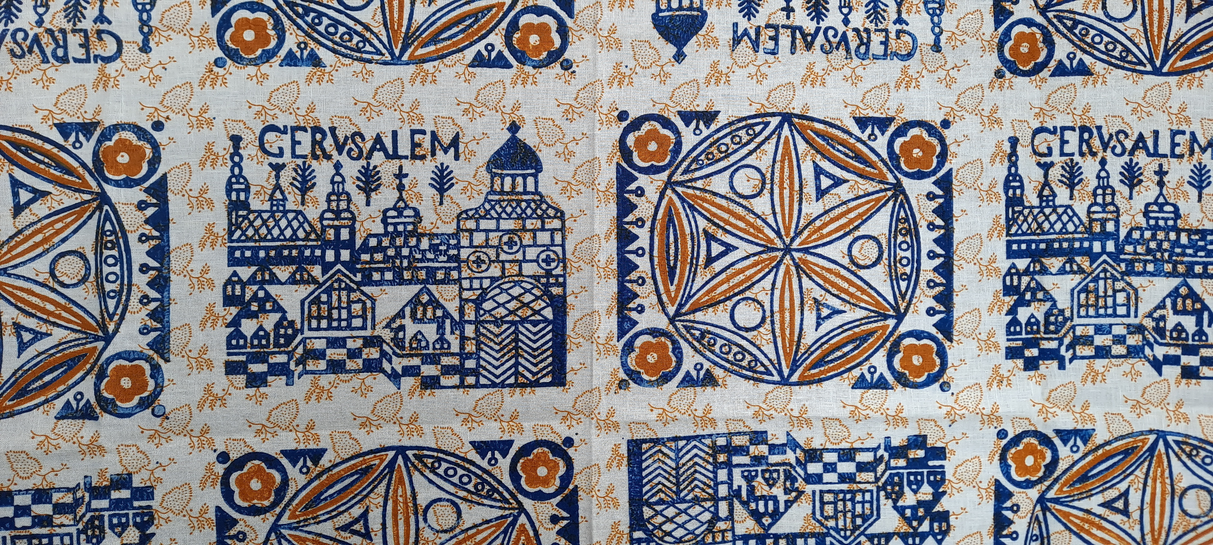Jerusalem (incl. Birnen Raster) – Wallach Textile